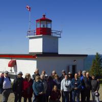 Group Shot at Long Eddy Point Lighthouse without Randa