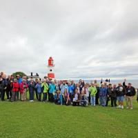 Group photo at the Souter Lighthouse